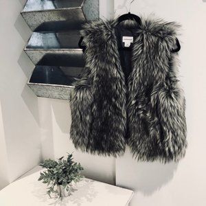 Club Monaco Fur Vest